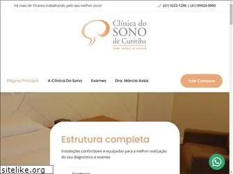 clinicadosonodecuritiba.com.br