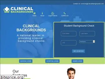 clinicalbackgrounds.com