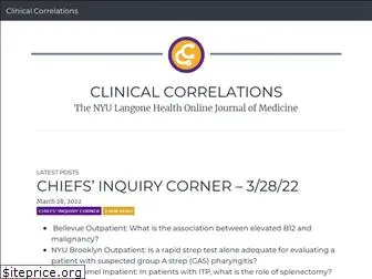 clinicalcorrelations.org