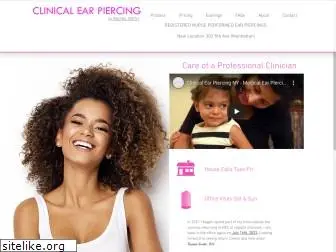 clinicalearpiercing.com