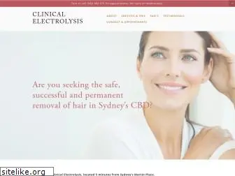 clinicalelectrolysis.com.au