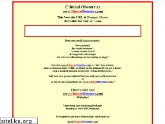clinicalobstetrics.com