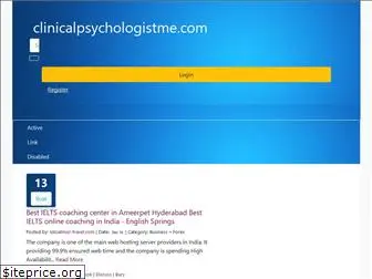 clinicalpsychologistme.com