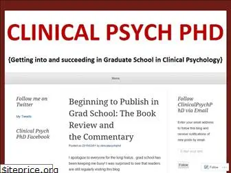 clinicalpsychphd.wordpress.com