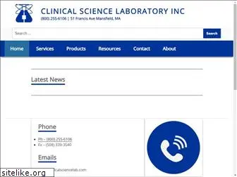 clinicalsciencelab.com