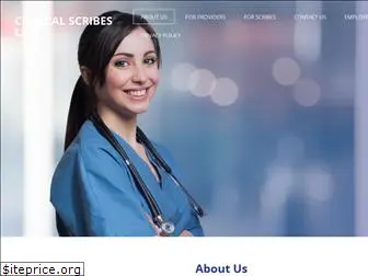 clinicalscribes.com