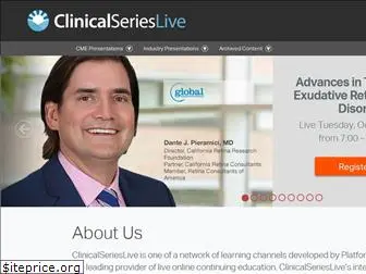 clinicalserieslive.com