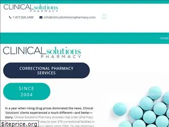 clinicalsolutionspharmacy.com