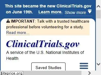 clinicaltrials.gov