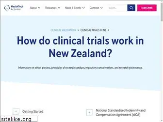 clinicaltrials.health.nz