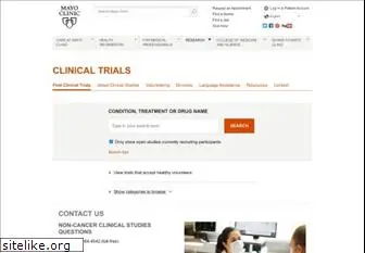 clinicaltrials.mayo.edu