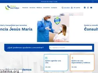 clinicasanfelipe.com