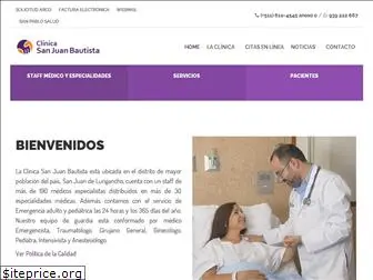 clinicasanjuanbautista.com.pe