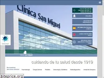 clinicasanmiguel.es