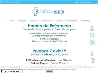 clinicasastre.es