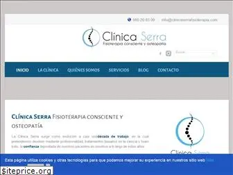 clinicaserrafisioterapia.com