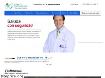 clinicasudoracion.com