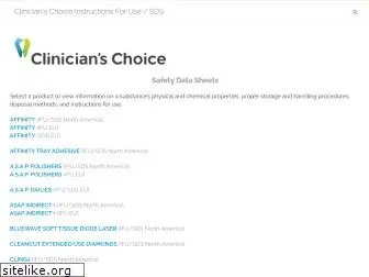 clinicianschoice-ifu.com