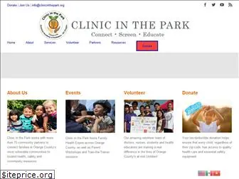 clinicinthepark.org