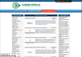 clinique-privee.ca