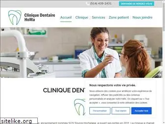 cliniquedentairehoma.com