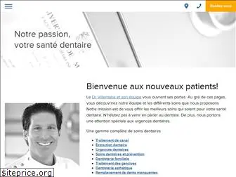 cliniquedentairelucvillemaire.com