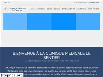 cliniquemedicalelesentier.com