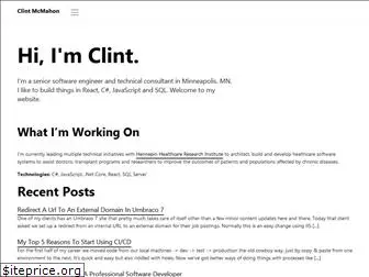 clintmcmahon.com
