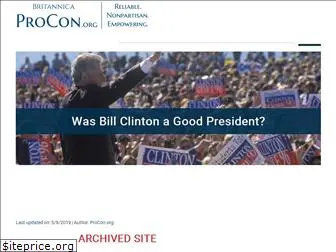 clinton.procon.org