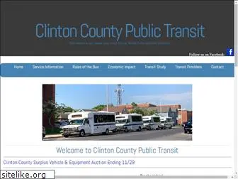 clintoncountypublictransit.com