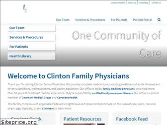 clintonfamilyphysicians.com