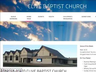 clivebaptist.ca