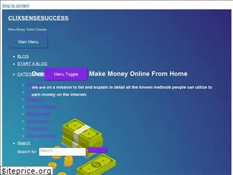 clixsensesuccess.com