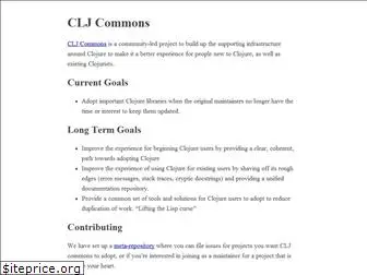 clj-commons.org