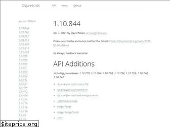 cljs.github.io