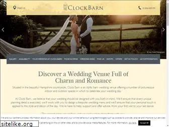 clockbarn-weddings.co.uk