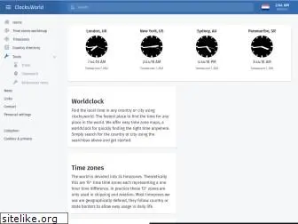 clocks.world