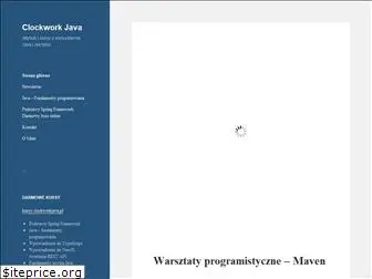 clockworkjava.pl