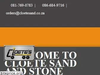 cloetesand.co.za