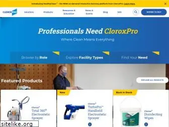 cloroxpro.com