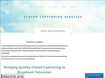 closedcaptionservice.com