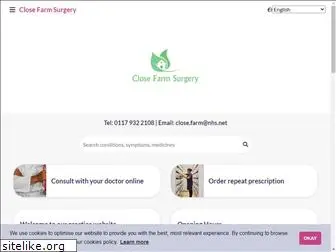 closefarmsurgery.co.uk