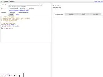 closure-compiler.appspot.com