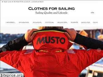 clothesforsailing.com