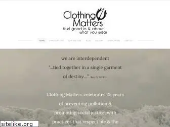 clothingmatters.net
