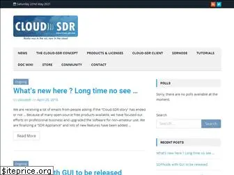 cloud-sdr.com