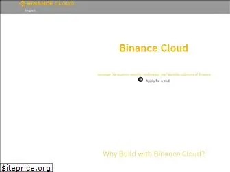 cloud.binance.com