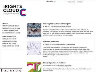 cloud.irights.info