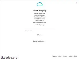 cloudchangelog.substack.com