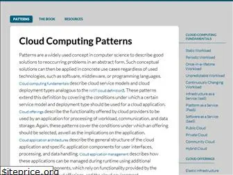 cloudcomputingpatterns.org